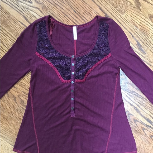 Free People Diego Thermal / Henley - Picture 4 of 6